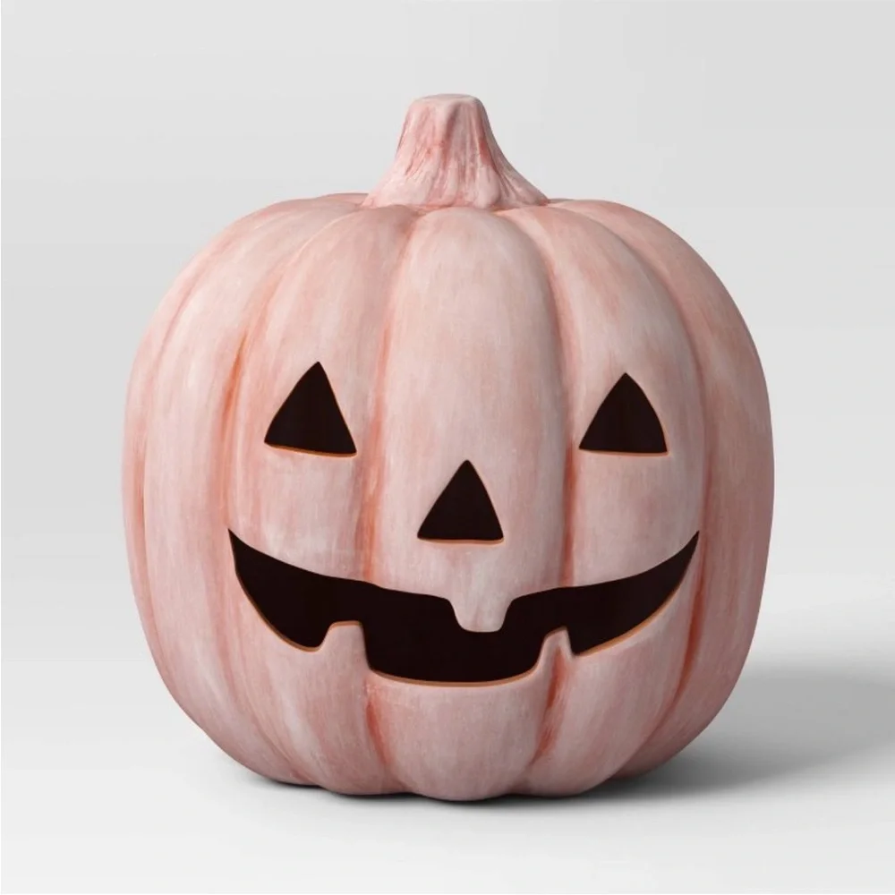 Target Hyde & EEK! Halloween Terracotta Pumpkin Jack O Lantern Decoration